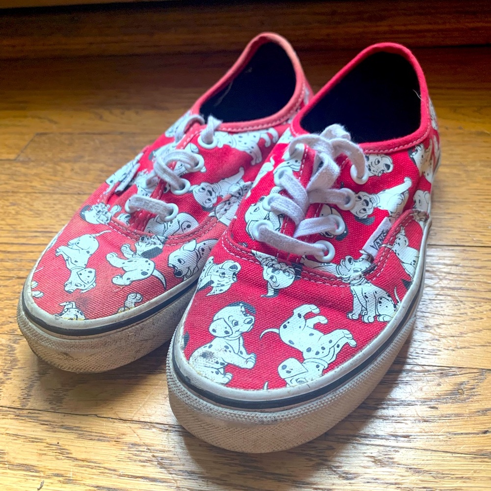 VANS X DISNEY 101 Dalmatian shoes